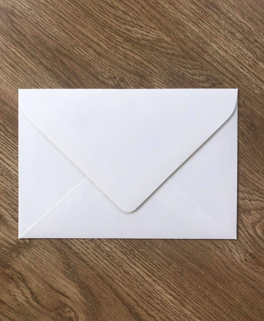 Classic White Envelope
